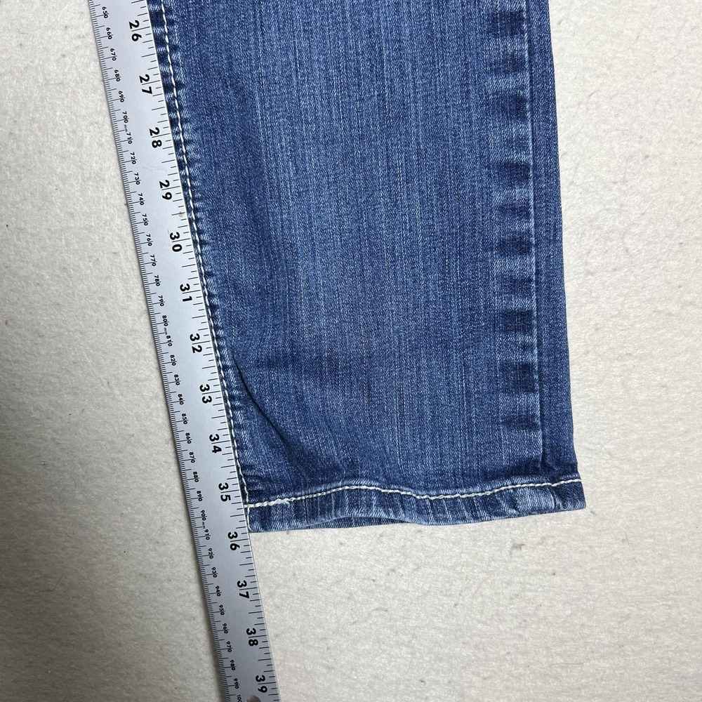 Ariat‎ R.E.A.L. Jeans Womens 30XL Blue Medium Wash Slim Straight Stretch Denim - Picture 7 of 13